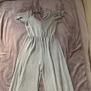 Pinstripe Jumpsuit